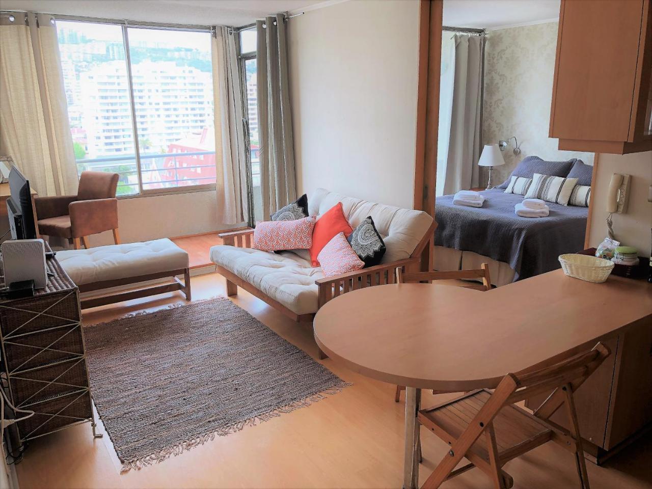 1201 Departamento Vs Centro Vina Apartman Vina del Mar Kültér fotó